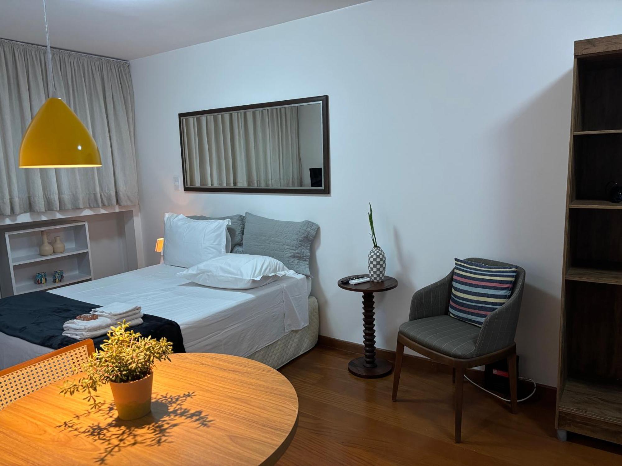 Sh59 Estilo Conforto Simplicidade Na Bela Cintra Apartamento